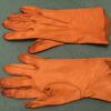 leren handschoen