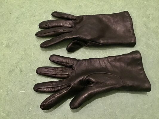 Leren Handschoen zwart